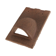 TUILE CHATIERE 1/2 RONDE RUSTIQUE SABLE NORMAND+GRILLE - VENTIL 35CM² - 613 XLP TUILE CHATIERE 1/2 RONDE RUSTIQUE SABLE NORMAND+GRILLE - VENTIL 35CM² - 613 XLP
